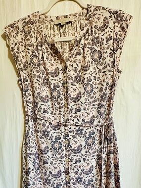 XS LOFT Floral Dress